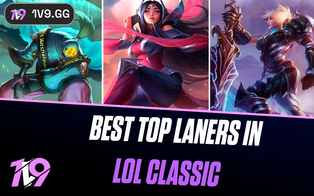The 10 Best Top Laners in League of Legends Classic